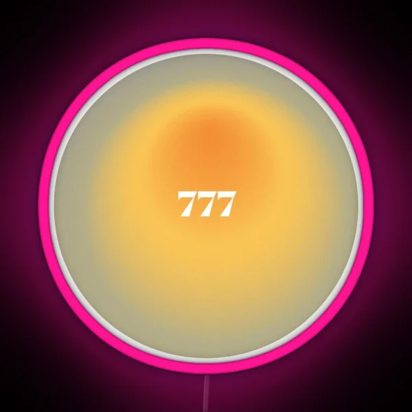Aura 777 RGB Neon Sign