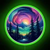Aurora Bliss Unleashed Northern Lights RGB Neon Sign - Image 3