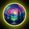 Aurora Bliss Unleashed Northern Lights RGB Neon Sign - Image 5