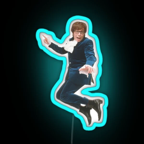 Austin Powers RGB Neon Sign