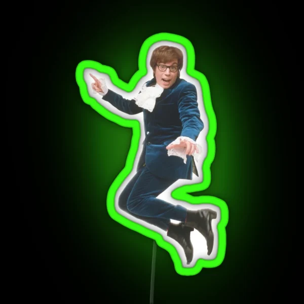 Austin Powers RGB Neon Sign