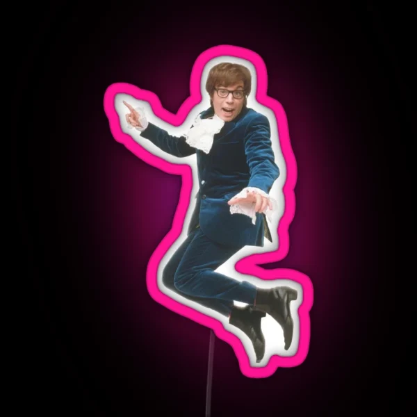 Austin Powers RGB Neon Sign