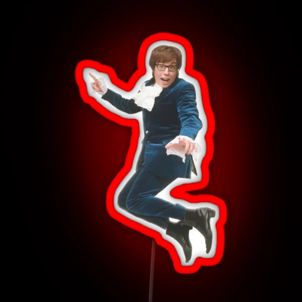 Austin Powers RGB Neon Sign