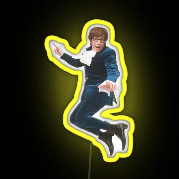 Austin Powers RGB Neon Sign