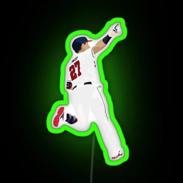 Austin Riley Home Run RGB Neon Sign