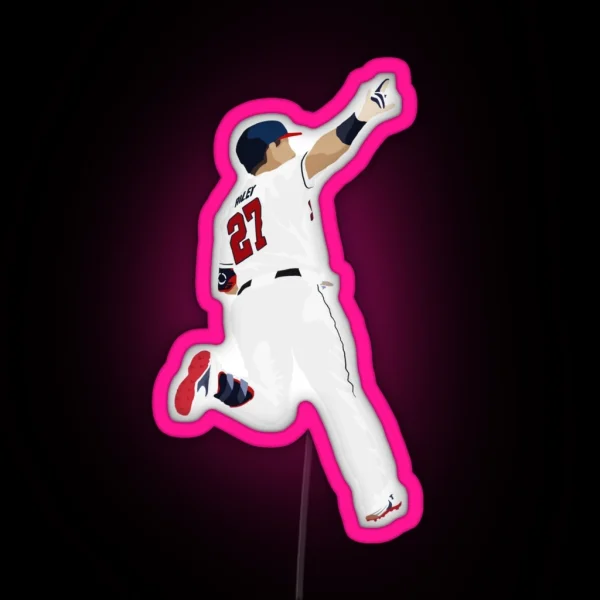 Austin Riley Home Run RGB Neon Sign