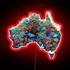 Australia Reef 2 RGB Neon Sign - Image 2