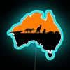 Australia RGB Neon Sign - Image 2