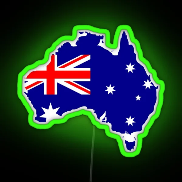 Australia RGB Neon Sign