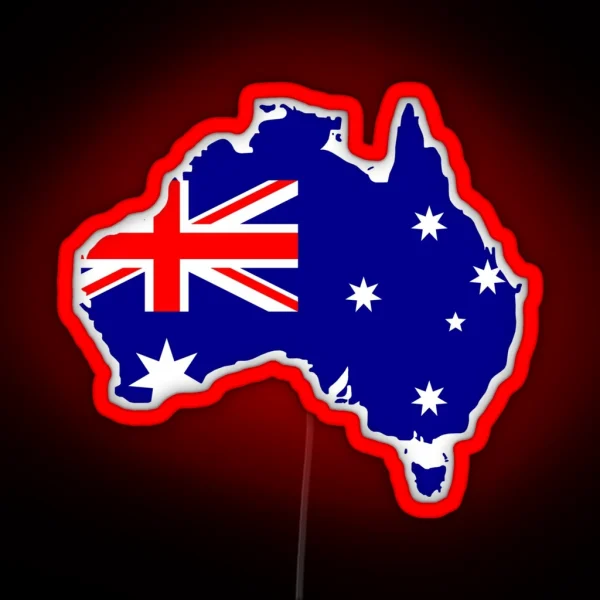 Australia RGB Neon Sign