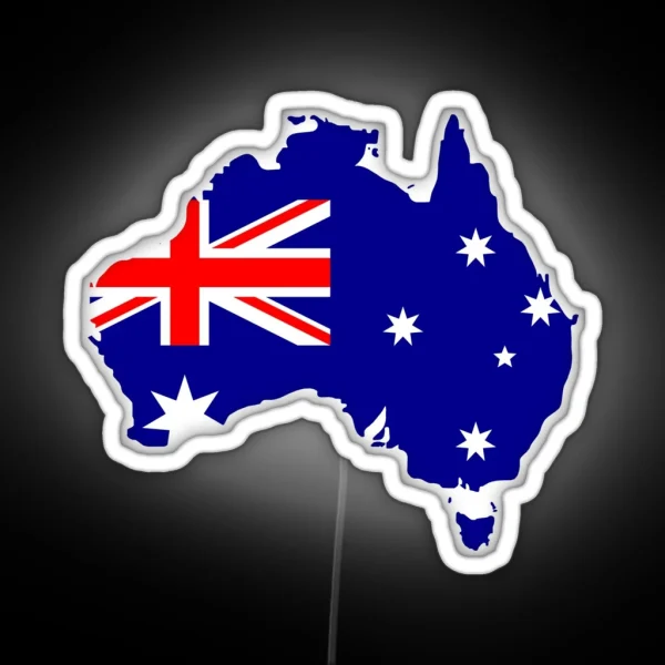 Australia RGB Neon Sign
