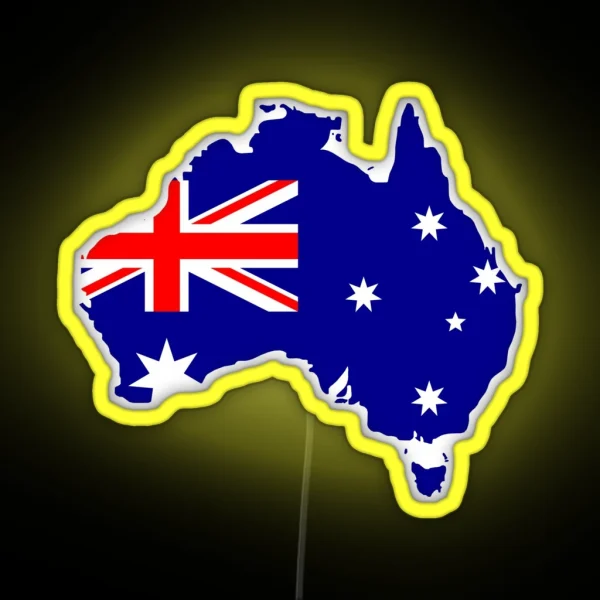 Australia RGB Neon Sign