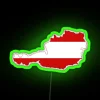 Austria Flag Map RGB Neon Sign - Image 3