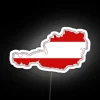 Austria Flag Map RGB Neon Sign - Image 4
