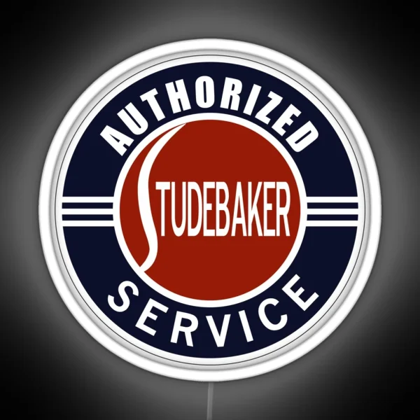 Authorized Studebaker Service Vintage Sign RGB Neon Sign