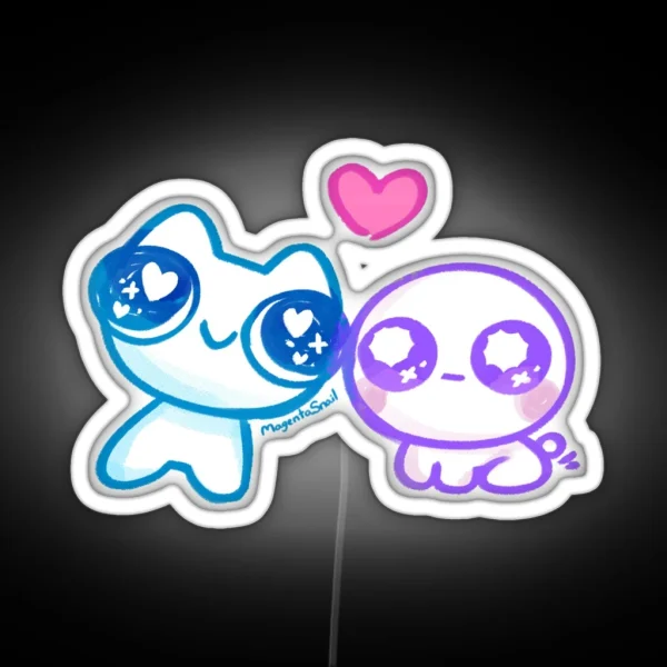 Autism Creature And ADHD Creature RGB Neon Sign