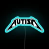 Autism Awareness Acceptance Metal Neon Sign with Color Changing Technology