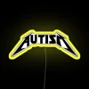 Autism Acceptance Metal Neon Sign with RGB Color Changing Backlight