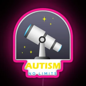 Autism No Limits RGB Neon Sign