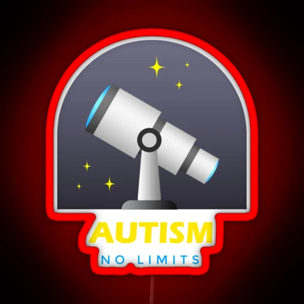 Autism No Limits RGB Neon Sign