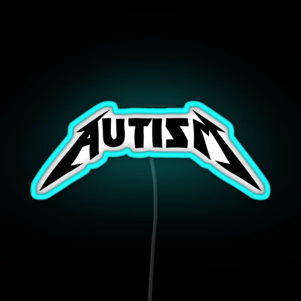 Autism RGB Neon Sign