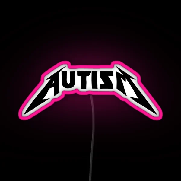 Autism RGB Neon Sign