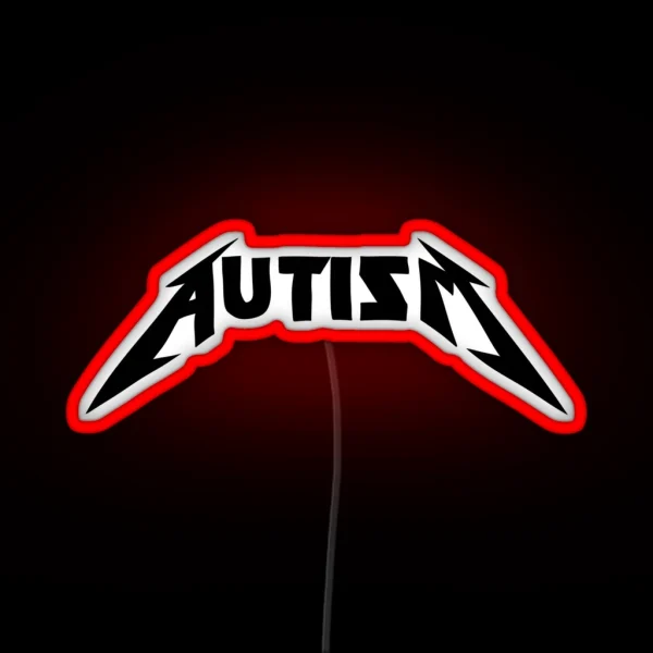 Autism RGB Neon Sign