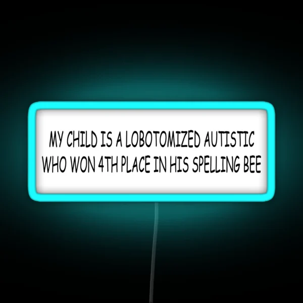 Autism RGB Neon Sign