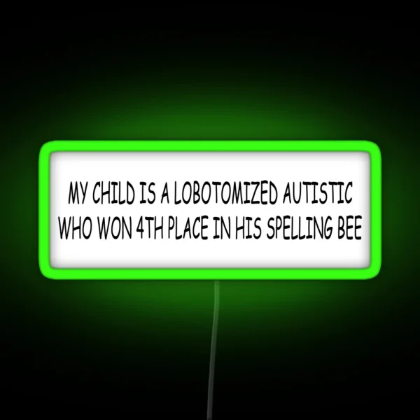 Autism RGB Neon Sign