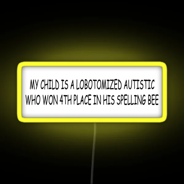 Autism RGB Neon Sign