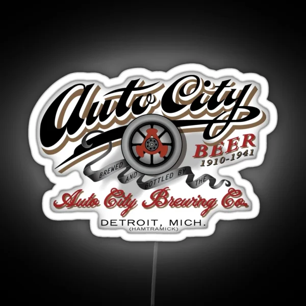 Auto City Brewing Company RGB Neon Sign