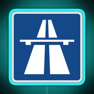 Autobahn Limits No Longer Apply RGB Neon Sign