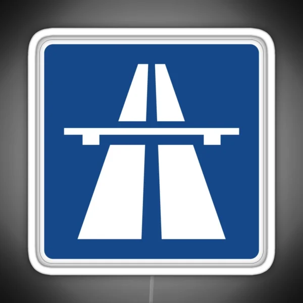 Autobahn Limits No Longer Apply RGB Neon Sign