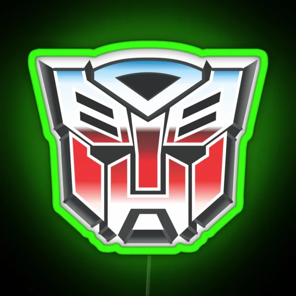 Autobots Vintage RGB Neon Sign