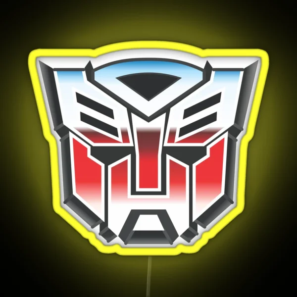 Autobots Vintage RGB Neon Sign