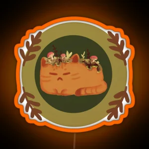 Autumn Harvest Loaf RGB Neon Sign