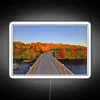 Autumn Leaf Color Foliage Wooden Walkway RGB Neon Sign - Image 4