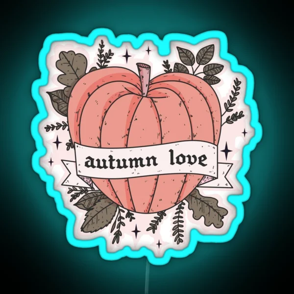 Autumn Love RGB Neon Sign