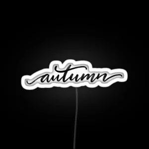 Autumn RGB Neon Sign