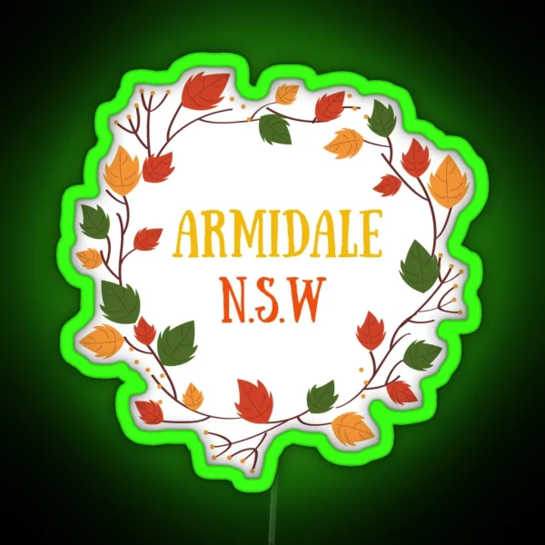 Autumnal Armidale RGB Neon Sign