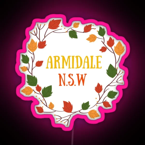 Autumnal Armidale RGB Neon Sign