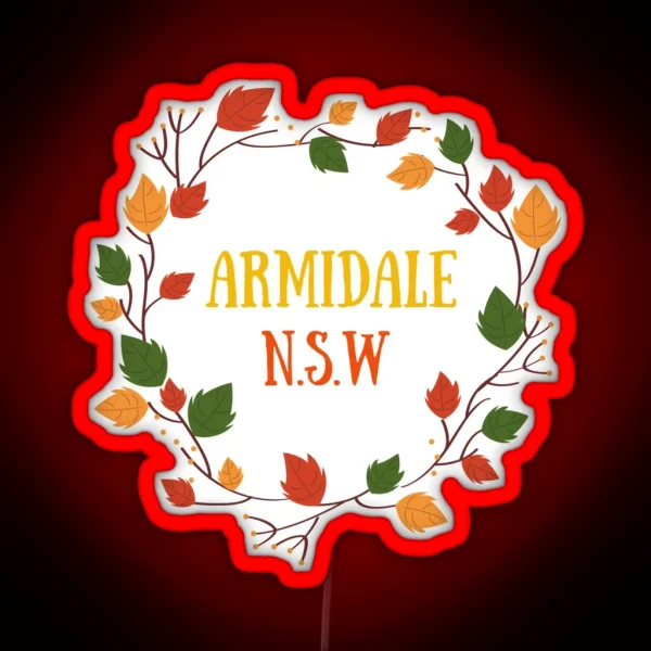 Autumnal Armidale RGB Neon Sign