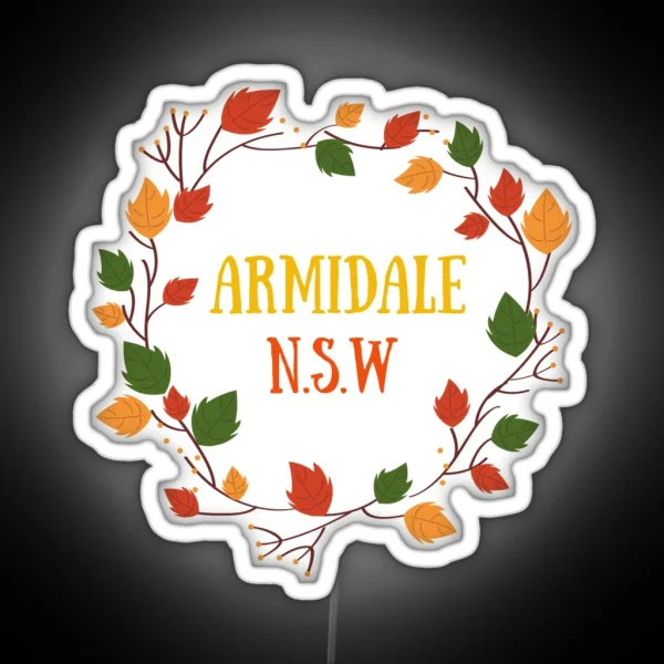 Autumnal Armidale RGB Neon Sign