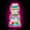 Autumnal Floral Book Stack RGB Neon Sign - Image 6