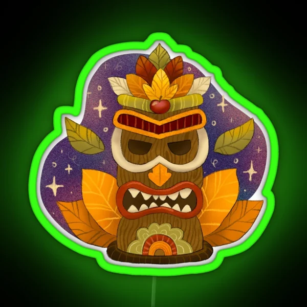 Autumnal Totem RGB Neon Sign