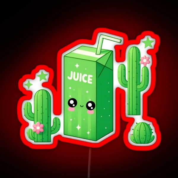 Avatar Cactus Juice RGB Neon Sign