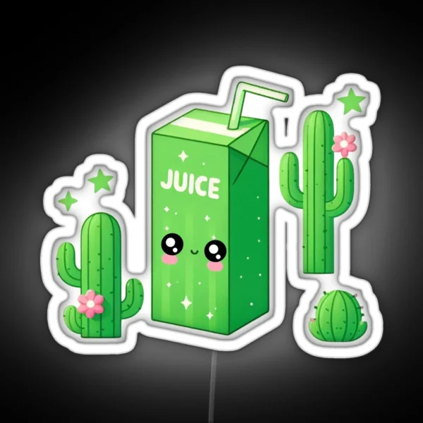 Avatar Cactus Juice RGB Neon Sign