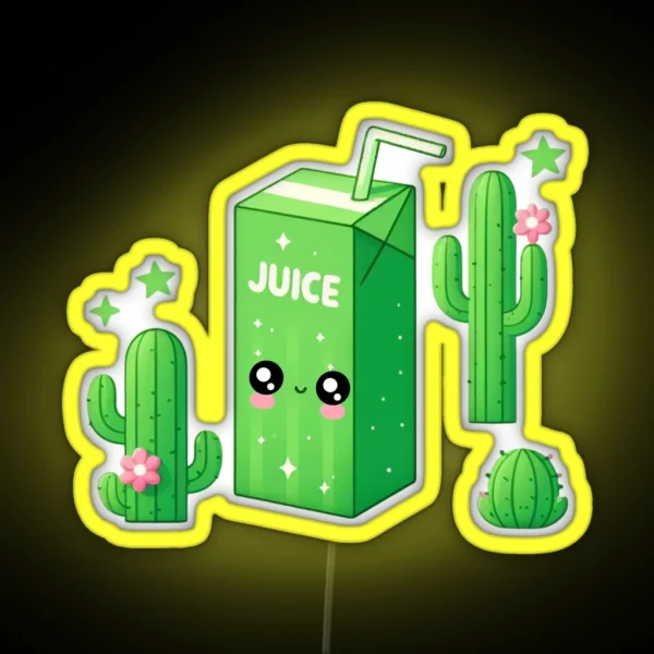 Avatar Cactus Juice RGB Neon Sign