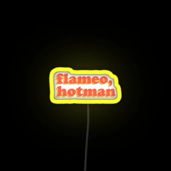 Avatar Flameo Hotman RGB Neon Sign