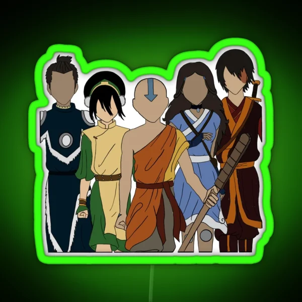 Avatar Gang RGB Neon Sign